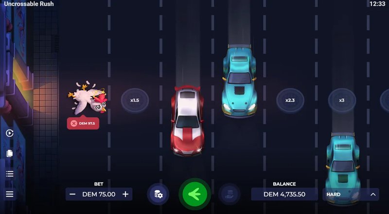Discover uncrossable rush slot