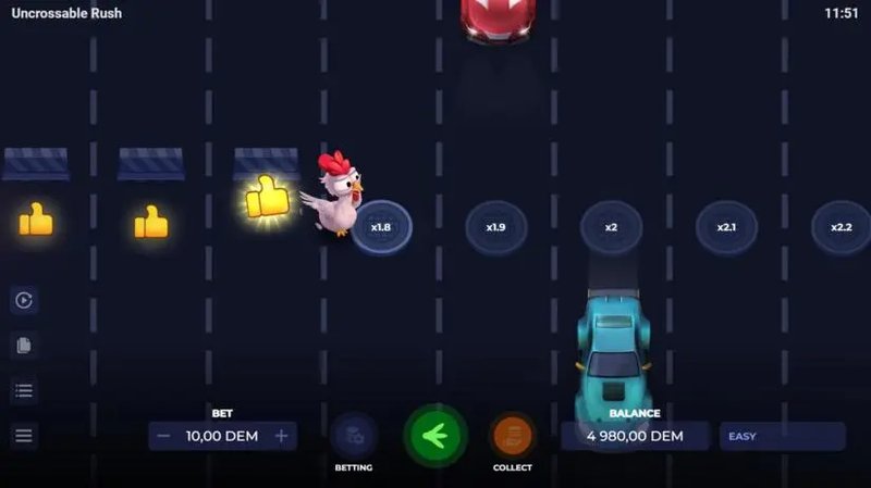 Learn about uncrossable rush